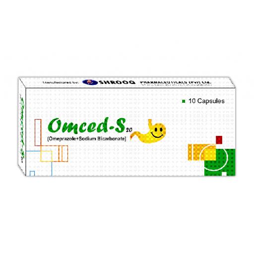 Omced-S Capsule 20/1100 Mg 14'S