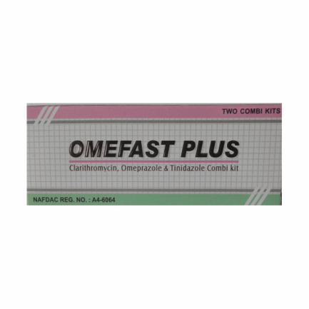 Omefast Plus Capsule 40/1100 Mg 7'S